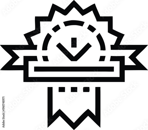 Certified quality assurance badge indicating approval and excellent service