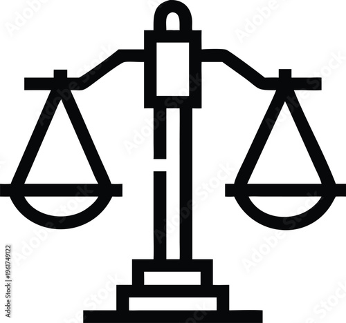 Classic balance scale symbol representing fairness and equilibrium in legal proceedings