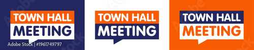 Town hall meeting