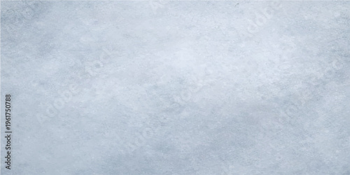 Abstract winter frost and blue grunge paper texture background featuring a frozen white snowflake pattern on a cold ice surface