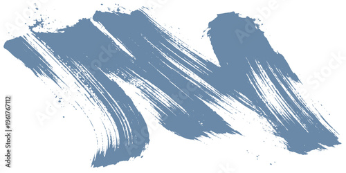 Abstract, the essence of artistic brushstroke is visually captured, showcasing the fluidity of the mark and inviting a contemplation of shape and texture.