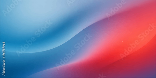 An abstract colorful background features smooth flowing blue waves and a vibrant gradient pattern with digital light curves and motion for a modern wallpaper design