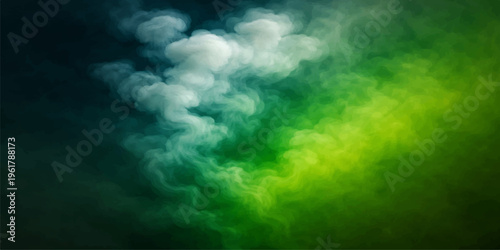 A textured nature cloudscape of a blue sky with clouds over the sea creates a beautiful weather backdrop where light and motion meet the water