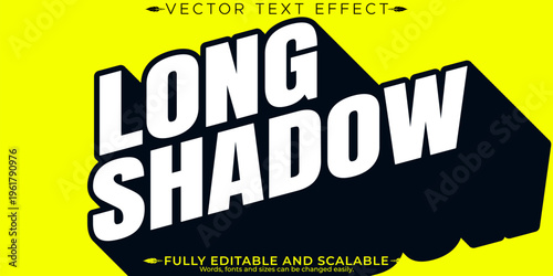 Retro vintage text effect, editable 70s and 80s text style