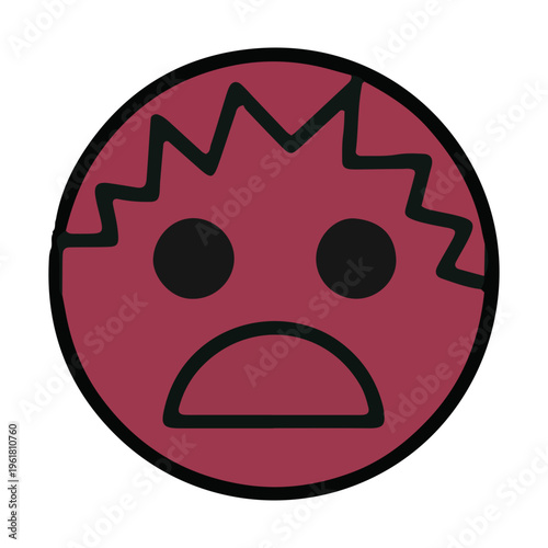 Angry Face Icon