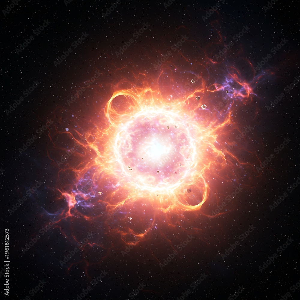 Fototapeta premium Celestial Inferno