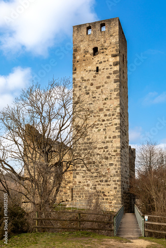 Burgruine Niederhaus bei Ederheim im Ries, Bayern