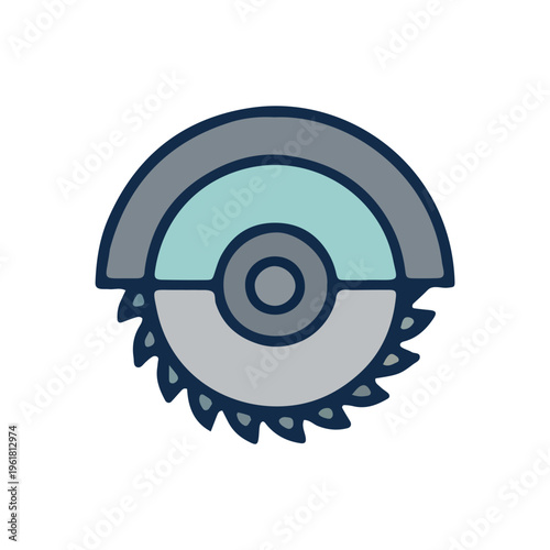 Circular Saw Blade Icon