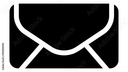 Clutch wallet icon, stylish handheld storage symbol