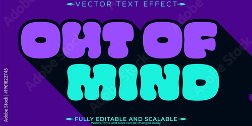 Retro sticker text effect, editable 70s and 80s text style