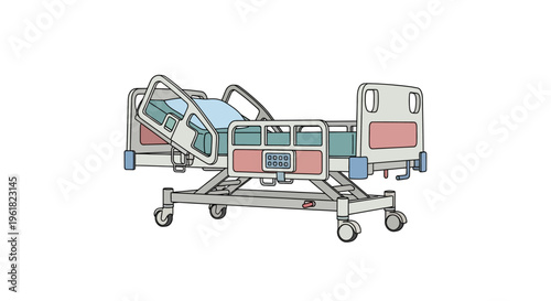 Hospital Bed Medical Equipment Healthcare.