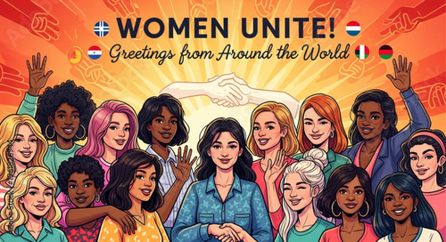 Diverse Women Unite - A Celebration of Global Sisterhood and Empowerment.