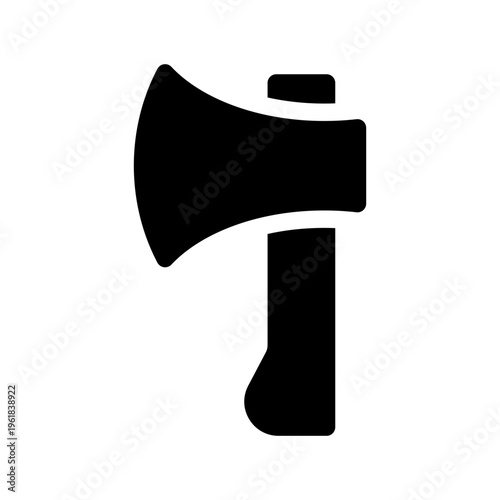 Axe Icon Vector Symbol Design Illustration