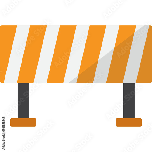 Construction Barrier Icon