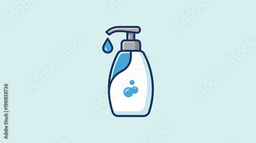 Liquid Soap Dispenser With Droplet