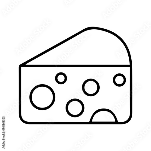 Cheese wedge icon