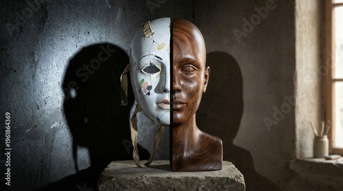 Unveiling true identity: The dichotomy between inner self and outward mask