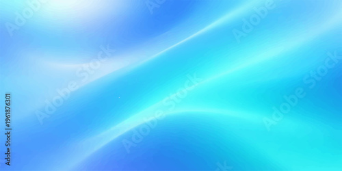 A smooth digital illustration of a flowing blue wave pattern features soft light and curved lines to create an abstract texture for a modern motion art wallpaper background