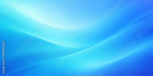 Smooth flowing blue silk waves create a soft abstract background with a digital fractal design and light motion curves for a modern wallpaper texture