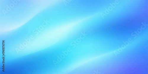 Soft flowing blue waves create an abstract digital background with smooth motion lines and a light gradient texture for a modern wallpaper design