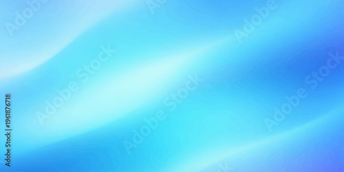 A soft and smooth abstract blue background features flowing light waves and gradient fractal lines in a vector illustration, creating a motion pattern perfect for an art wallpaper texture