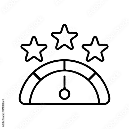 Performance Meter with Stars