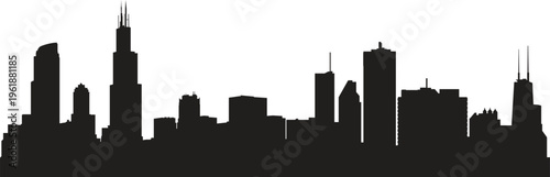 Houton city skyline prepared in vector