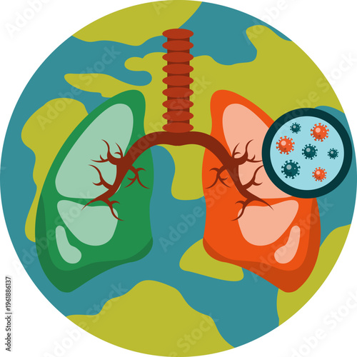 World Tuberculosis Day Illustration