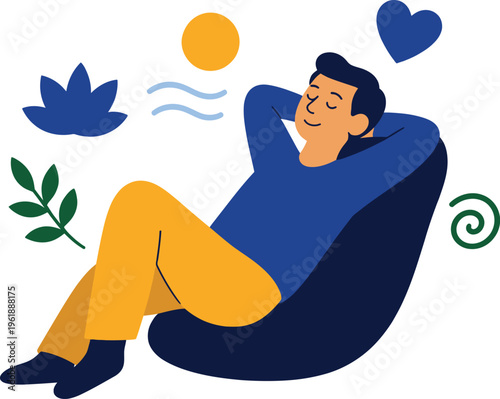 A cartoon illustration of a man and woman having fun swimming in a pool while a boy on a surfboard catches waves in the summer sea