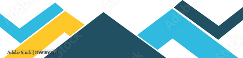 Free Download Geometric Business Footer - GFXLoad