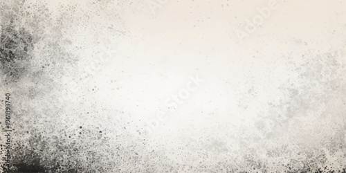 A vintage gray grunge paper texture background features a rough, dirty concrete surface pattern with a weathered stone material design and a blank grungy marble frame for an old textured wallpaper