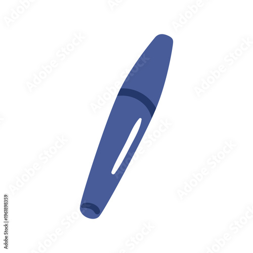 Mascara tube. Eyelash makeup, beauty product. Lash stick bottle, applicator, closed pack. Cosmetics, visage and make-up package, icon. Flat vector illustration isolated on white background