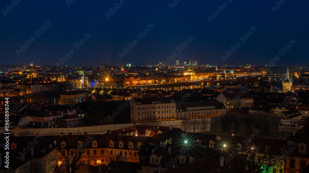 Obraz premium High Resolution Panorama Picture of Prague Old Town