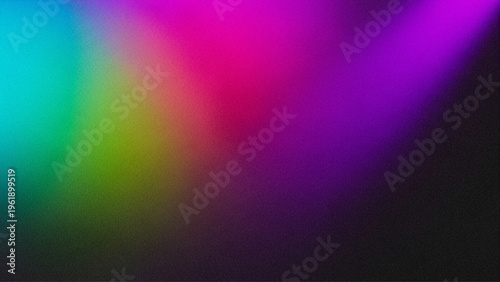Abstract gradient background with vibrant colors blending from blue to magenta.