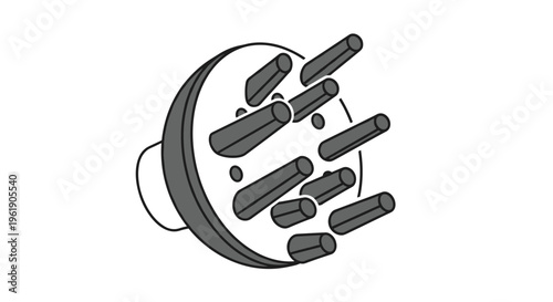 Professional hair dryer diffuser attachment in grey and white, designed to enhance natural curls and reduce frizz by distributing air gently.