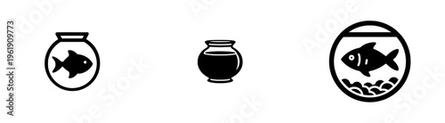 Silhouette of a Fish in an Oval Bowl