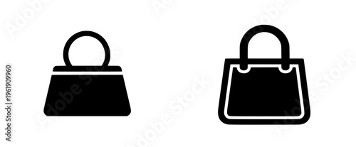 Timeless elegance: A chic clutch in monochrome, a stylish icon for your digital world.