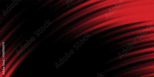 Halftone dots red and blue color pattern gradient grunge texture background. Dot pop art comic sport style vector illustration. modern background