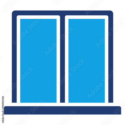 Window solid color icon