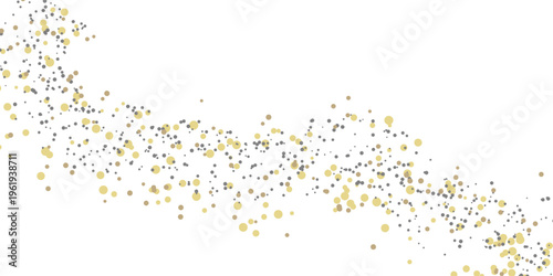 A scattered cluster of dots forming an abstract organic shape against a plain background