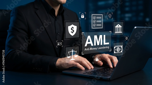 Anti Money Laundering AML Financial Compliance Security Technology