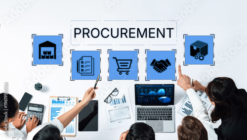 фотографія The business procurement process for strategic sourcing