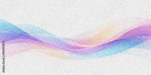 Smooth pink and purple vector waves flow in a digital art pattern with blue light curves to create a vibrant abstract wallpaper background full of motion and energy