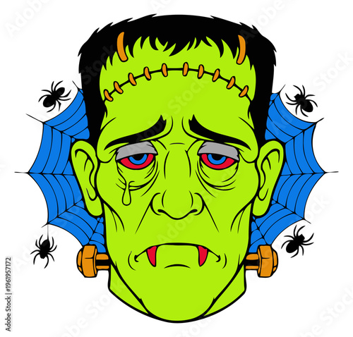 monstre frankenstein vector