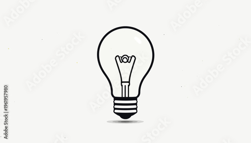 light bulb vector illustration