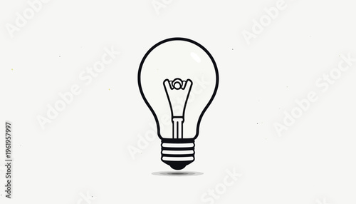 light bulb vector illustration