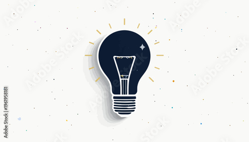 light bulb vector illustration