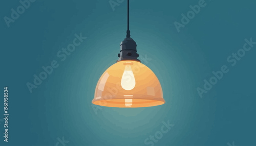 light bulb on a gray background