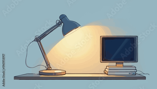 light bulb on a gray background