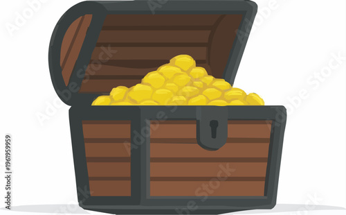 Precious Treasure: A Golden Hoard in a Chest